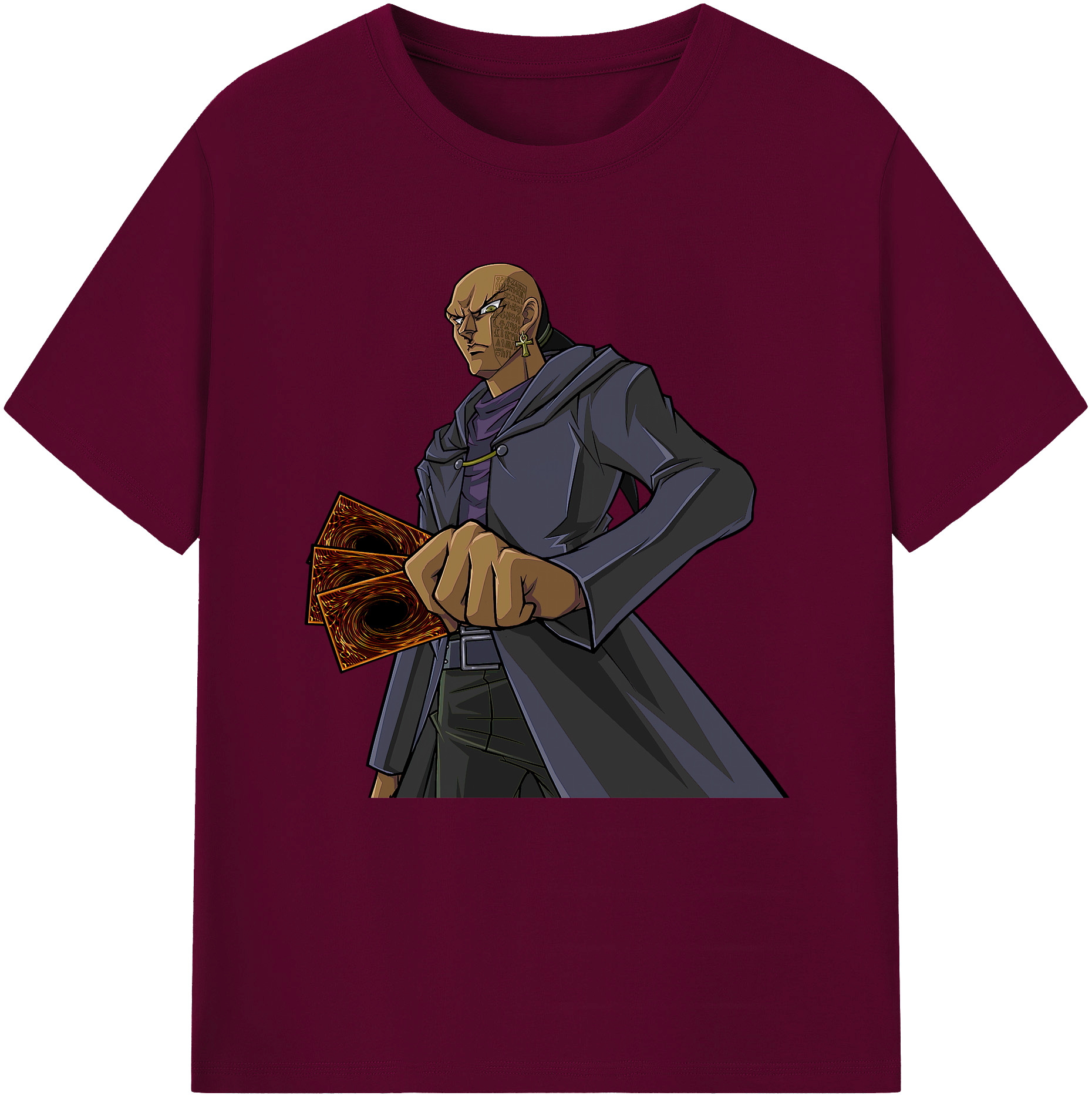 （画像用） 遊☆戯☆王 Yu-Gi-Oh! レディースカジュアルプリントTシャツ（綿100％）